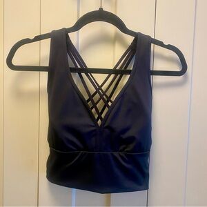 La SENZA Black Strappy Bra